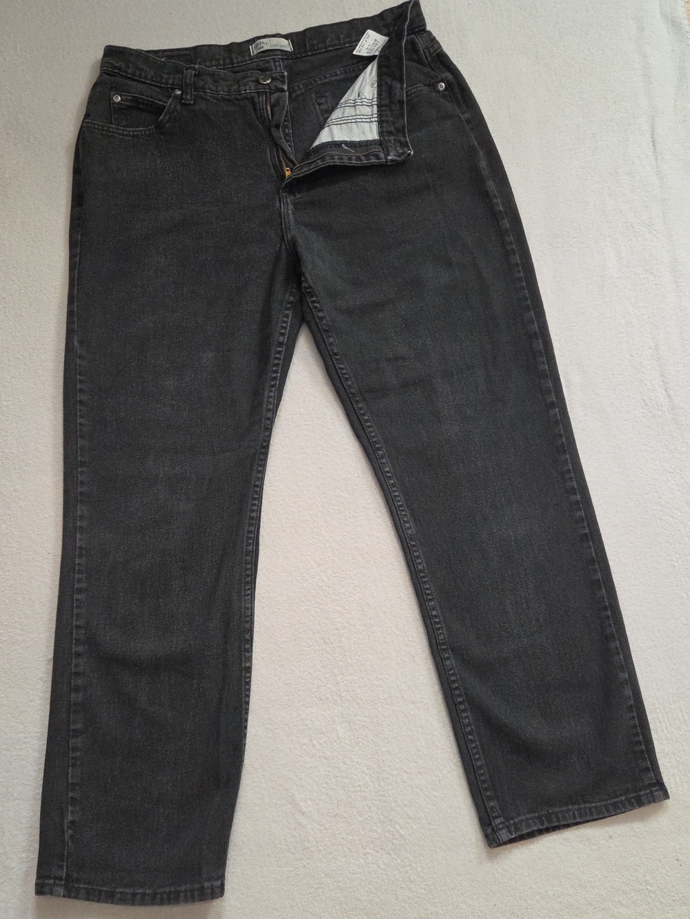 Riders by Lee Women's Relaxed Fit Charcoal Black Jeans